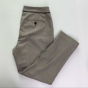 Talbots 10 Petite Houndstooth Dress Pants